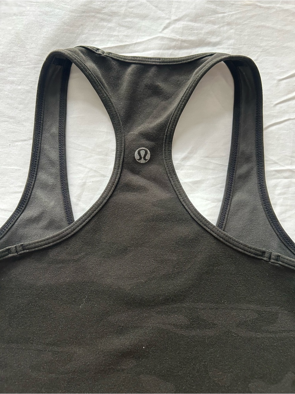 lululemon athletica Black Racerback Sports Bra Tank